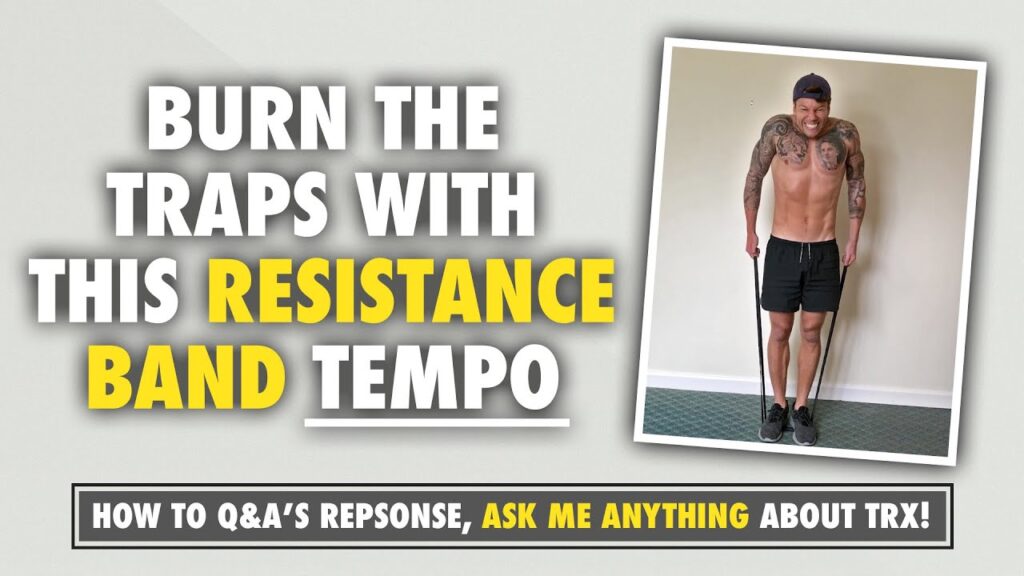 A Resistance Band tempo to seriously BURN the traps⁣