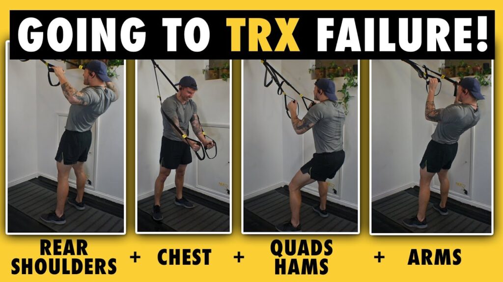 TRX Workout Walkthrough for Shoulders, Chest, Hamstrings, Quads