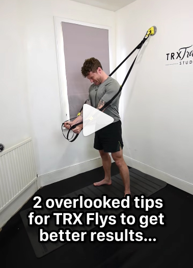 How to do TRX Chest Flys effectively even if you’ve always struggled with them (2 key tips) 