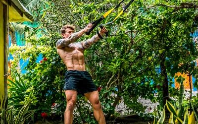 I Use My Mind-Muscle Connection To Build Muscle With A TRX Suspension Trainer